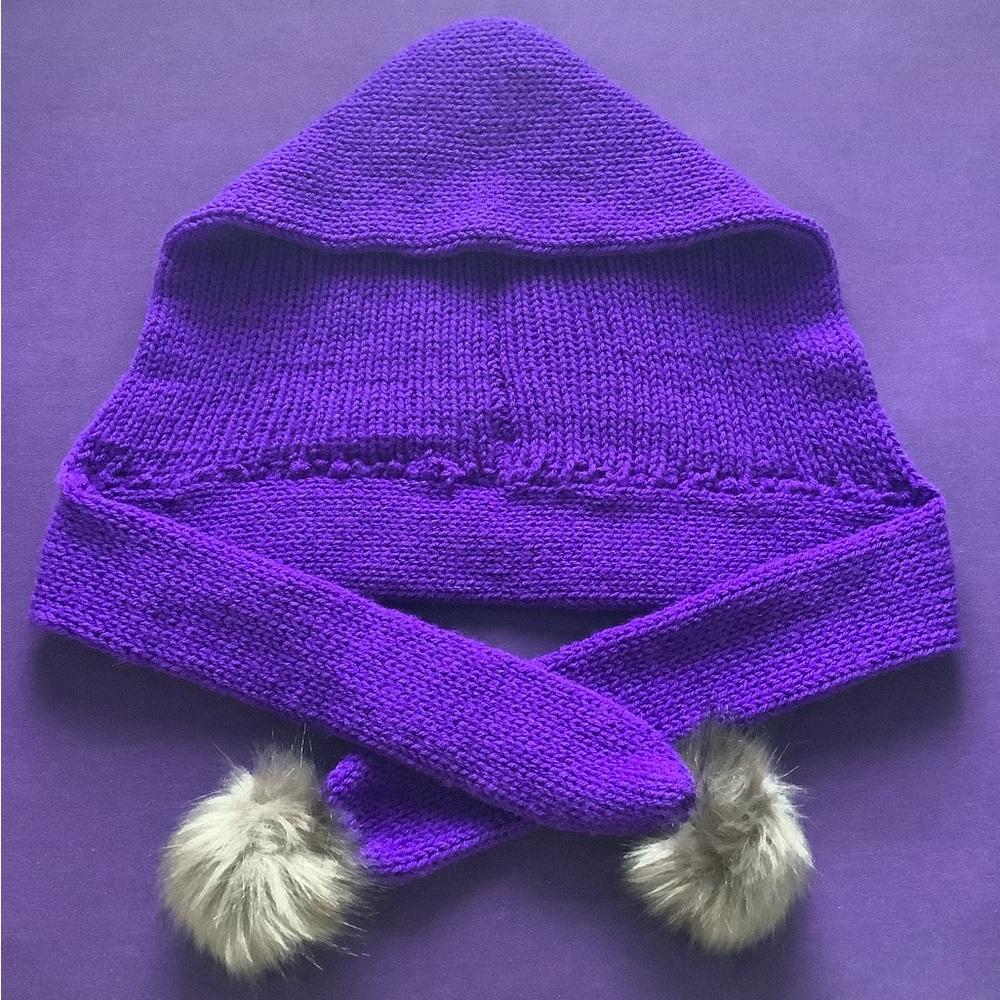 hooded scarf